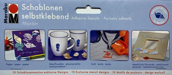 Schablone / Stencil Maritim